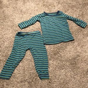 Kickee pants 2 piece pajamas